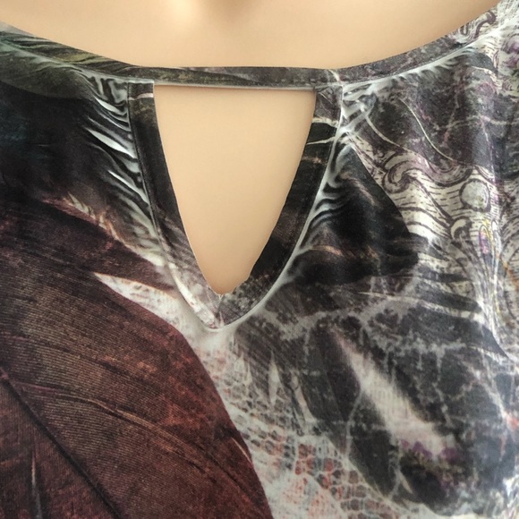 Charlotte Russe butterfly top - Picture 2 of 7